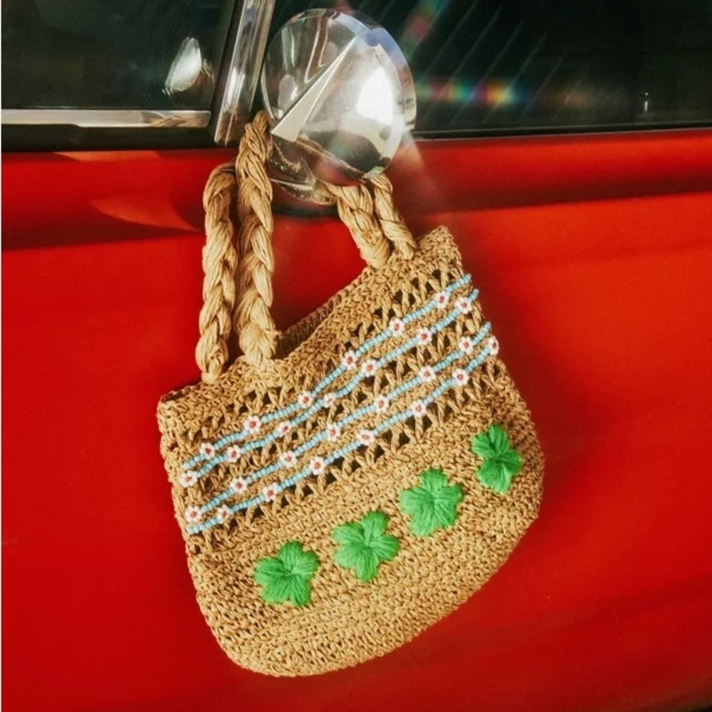 NEW! UO Jenny Small Straw Tote Bag 🤍